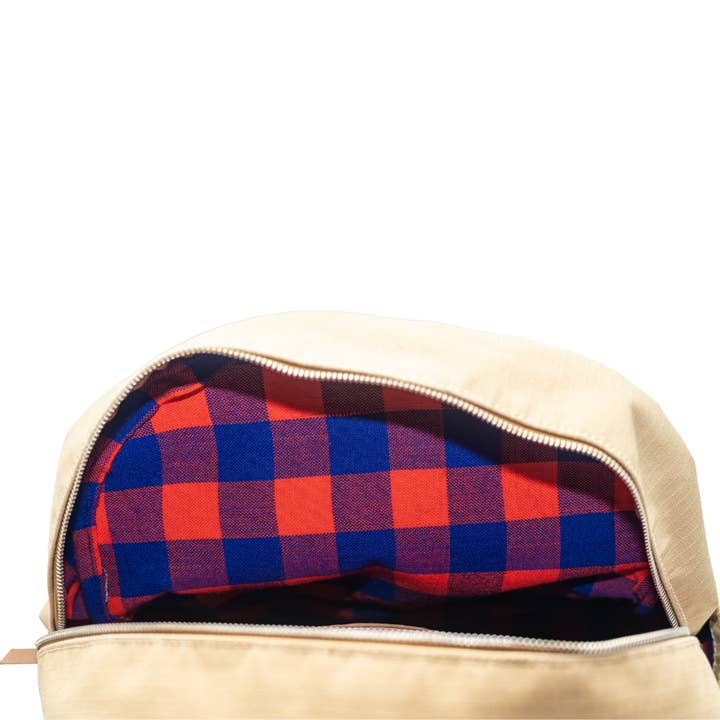 Kilele Gear | Rugged Leather Goods - Wholesale Backpack - Unisex - Cape Buffalo Backpack - Rip-stop canvas laptop bag