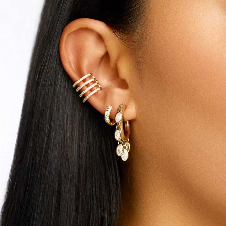 Alejandra Corona Jewelry - Wholesale Hoop Earrings - Darcy Hoops1