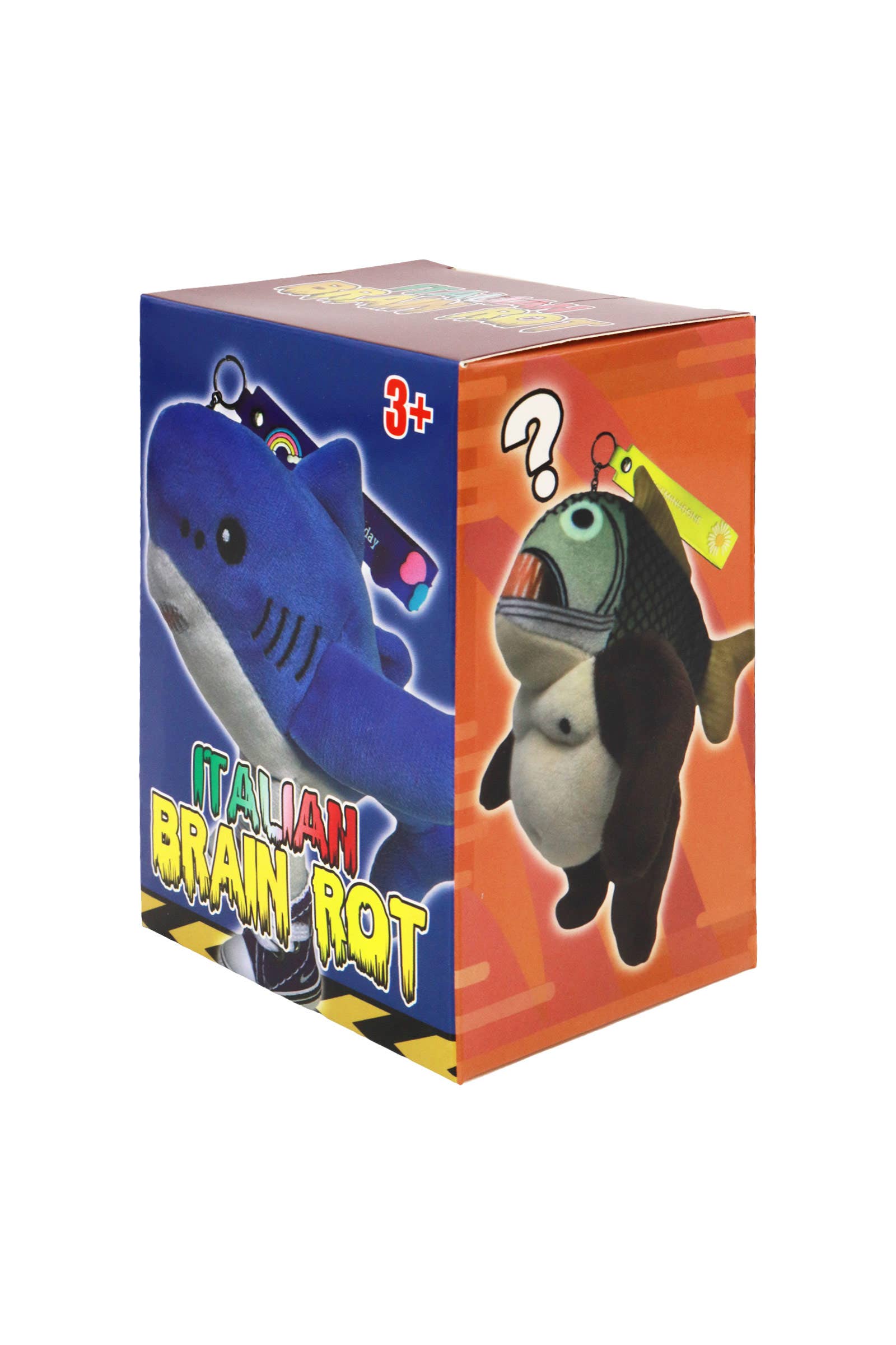 ASSORTED Brain Rot Plushie Wristlet Mystery Box - 6 Pcs for wholesale on Faire3