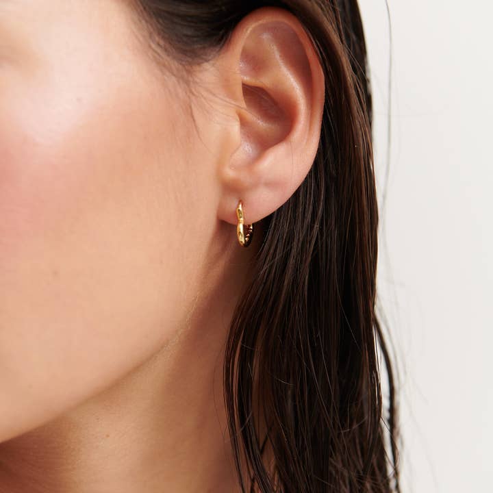 Angels Whisper Accessories - Wholesale Hoop earrings - Piccolo Heart Earring Small1