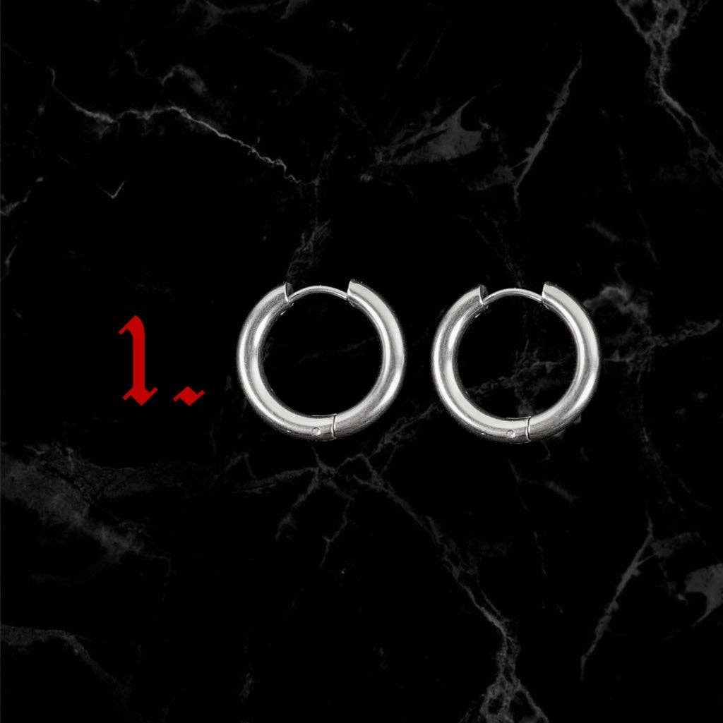 While Odin Sleeps - Wholesale Hangende/ronde oorbellen - Bouw je eigen hoepels (staal)0