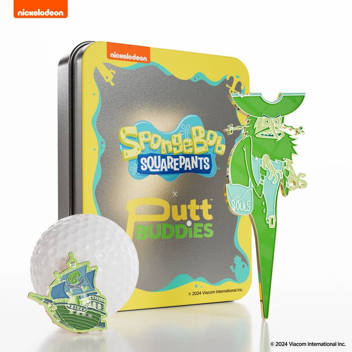 LTD: Flying Dutchman Divot Tool & Ball Marker (Gold Edition) for wholesale by PuttBuddies