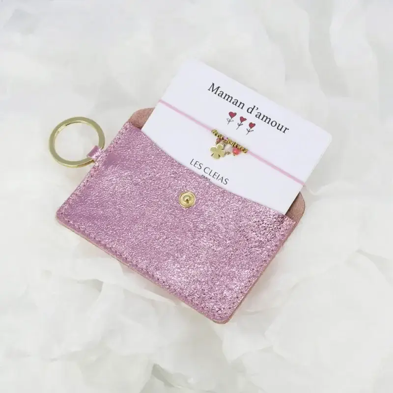 Les Cleias - Wholesale Card Holder - Women's - Love Mom Set2