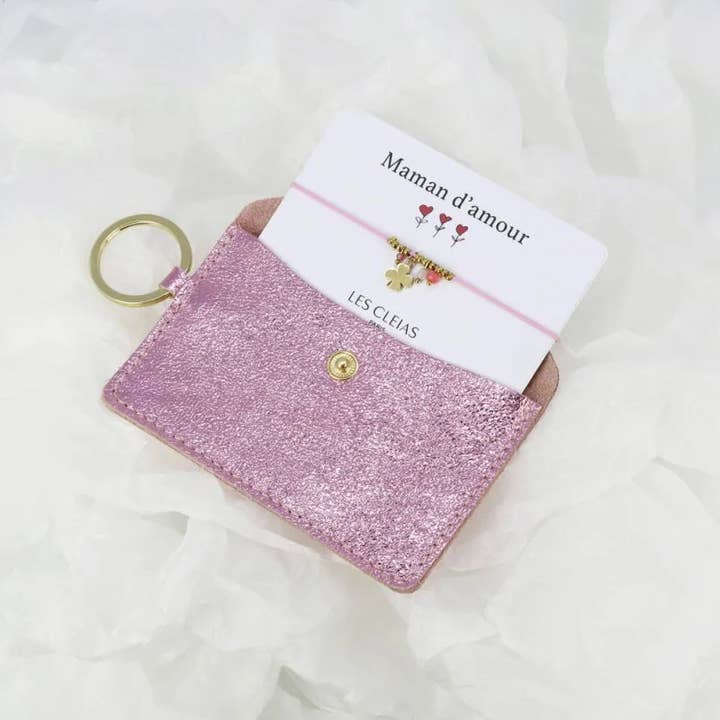 Les Cleias - Wholesale Card Holder - Women's - Love Mom Set2