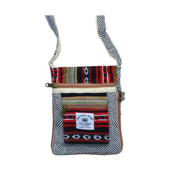 Sac à bandoulière Hemp Passport Pochette pour la vente par Gypsy Rose