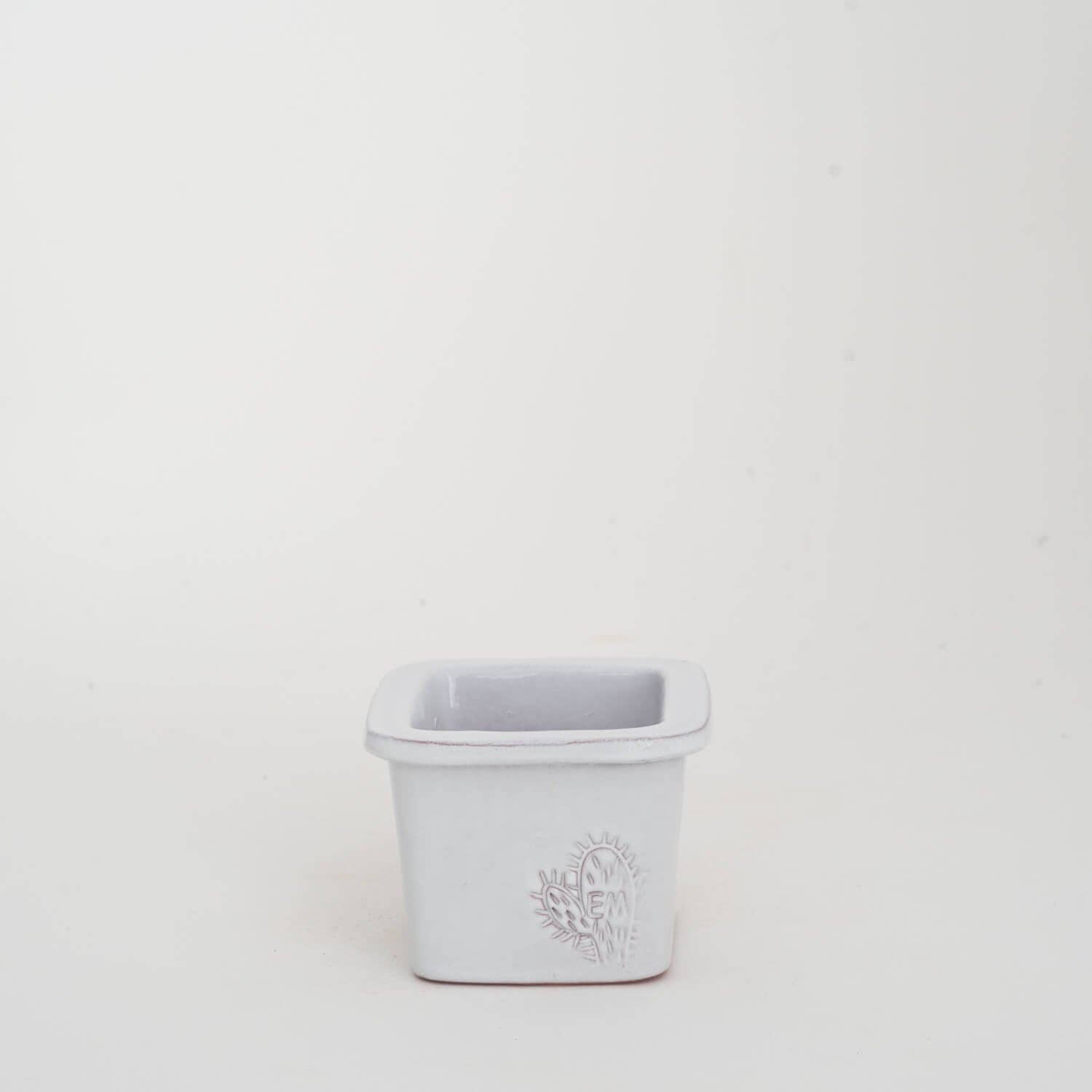 Vasos Quadrados by EM – Vaso de plantas por atacado – VASO QUADRADO MINI 6x6 - BRILHO14