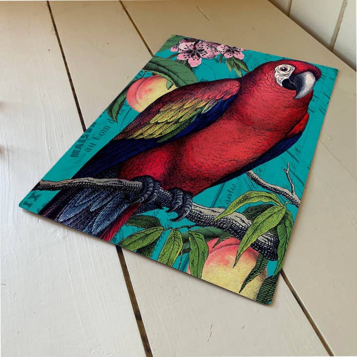 The British Metal Signs Company – wholesale Sign – Red Parrot - Metal Humour Wall Sign
