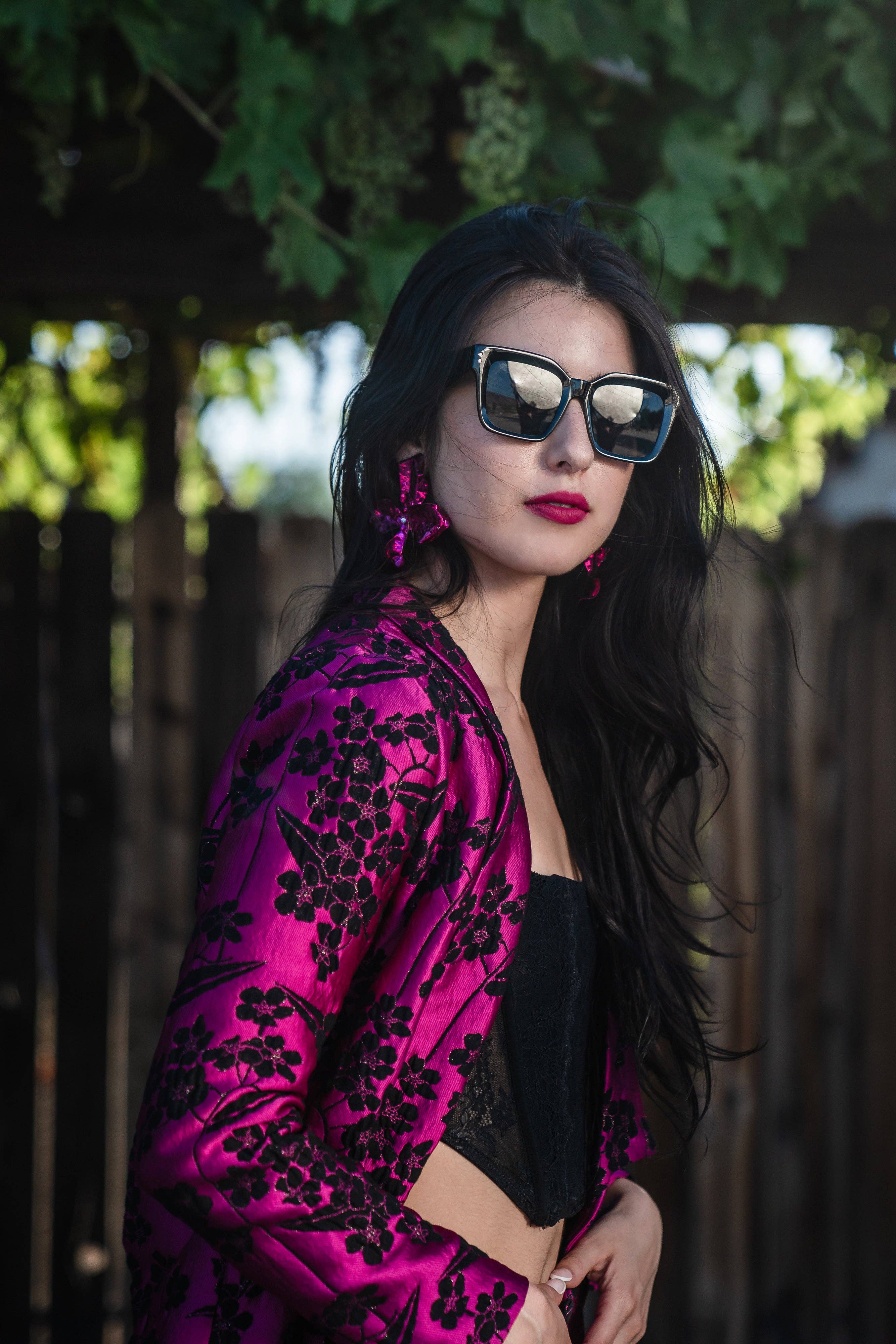 Jennafer Grace – wholesale Blazer – Women's – Raspberry Blossom Blazer2