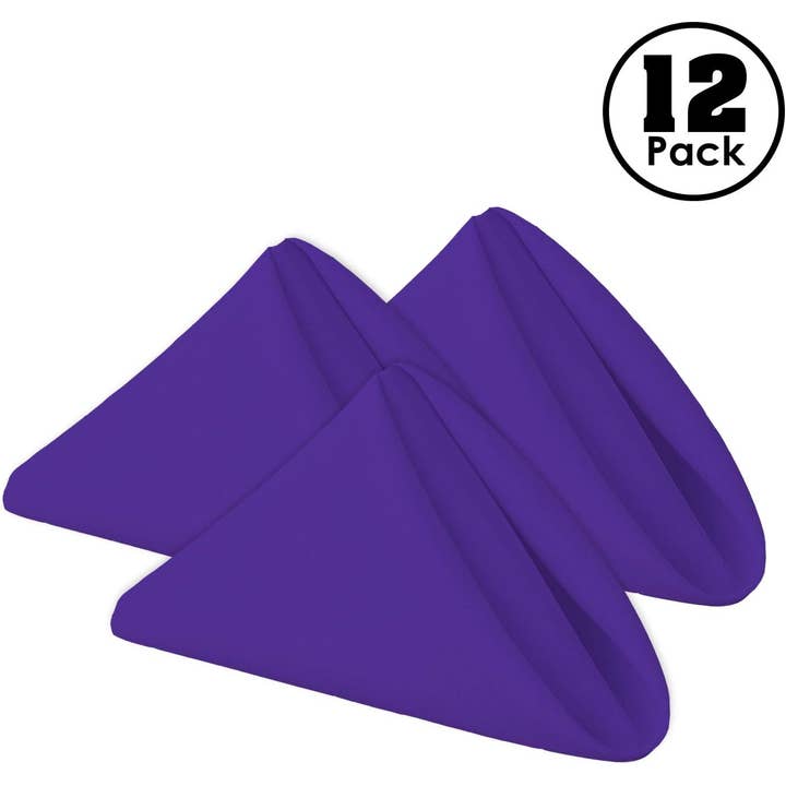 Gee Di Moda – wholesale Dinner & cloth napkin – Heavy Duty Washable Polyester Cloth Napkins - 17x17 inch63