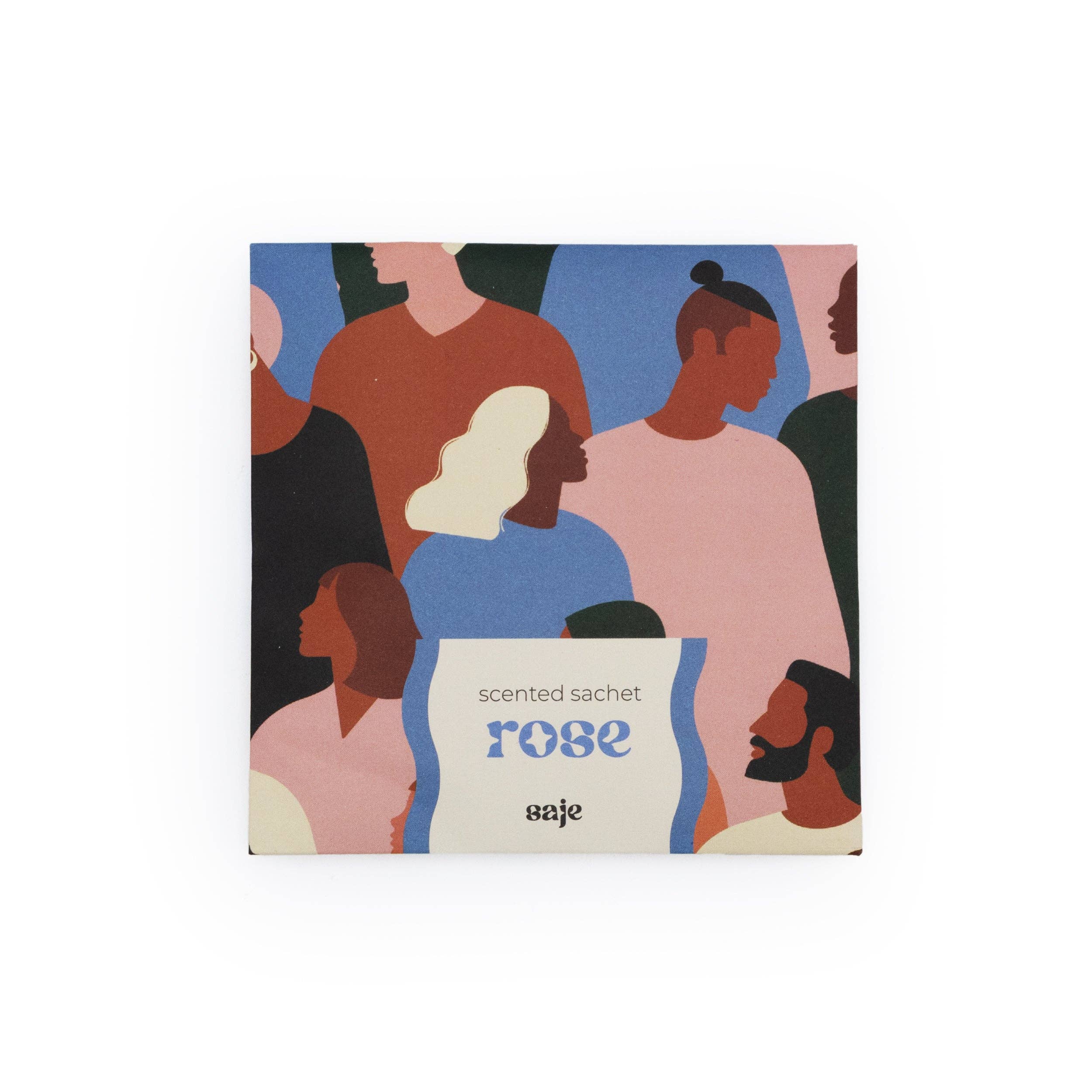 Robert Frederick Ltd - Wholesale Sachet - Saje Scented Sachet - Set of 4 Rose - People Design1