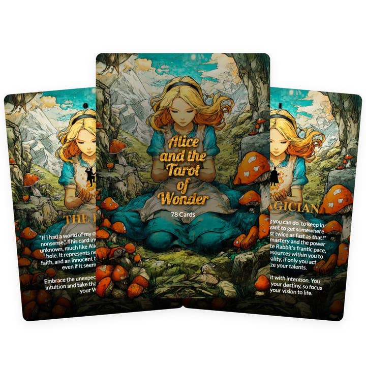 Alice and the Tarot of Wonder - 78 Cards for wholesale by IBIZA TAROT