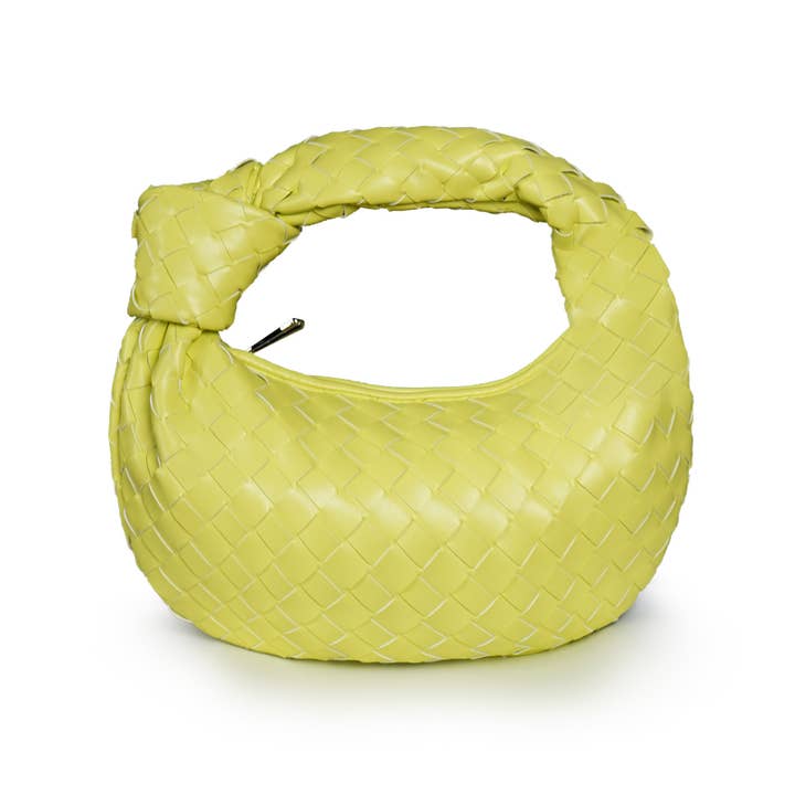 Little Trendy - Wholesale Top Handle Bag - Women's - Womens' Woven bag horn knotted handbag Top Handle Bag