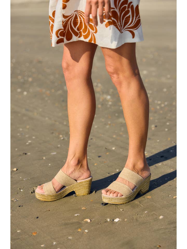 Charleston Shoe Co. - Wholesale Sandals - Women's - Thea Spring 25 - Platform Espadrille 9