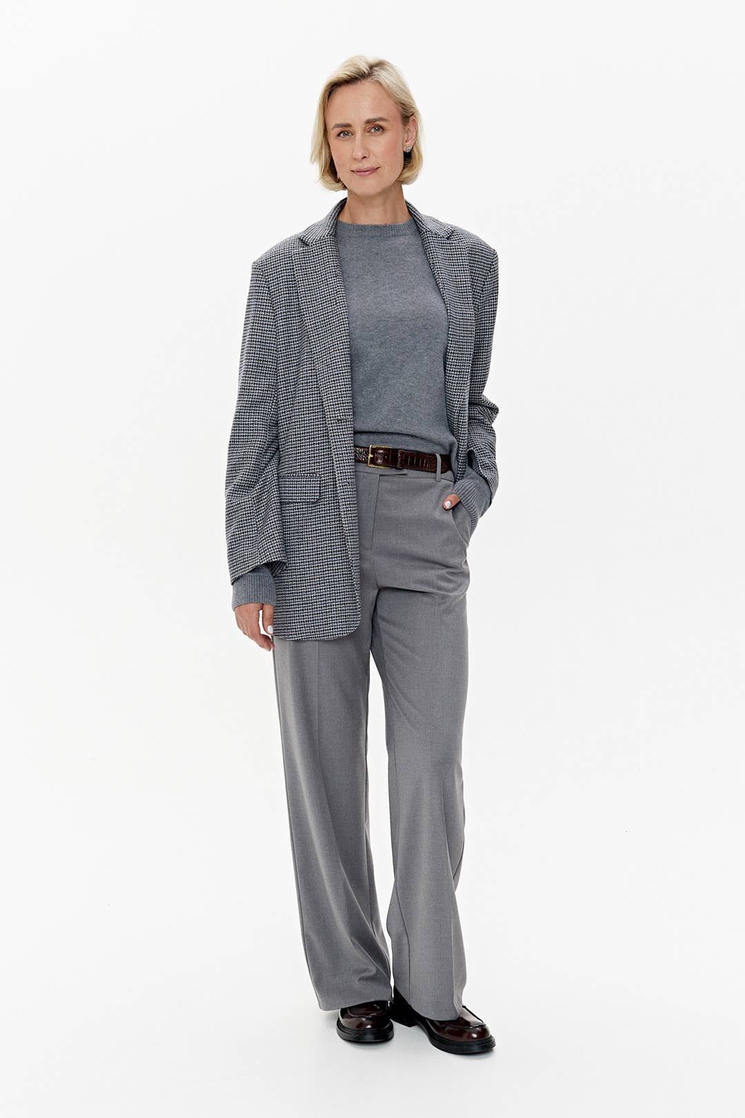 CAPSULE by Agnė Gilytė - Wholesale Knit Sweater - Women's - Sweater 'COPENHAGEN' | merino & cashmere blend in morning mi8