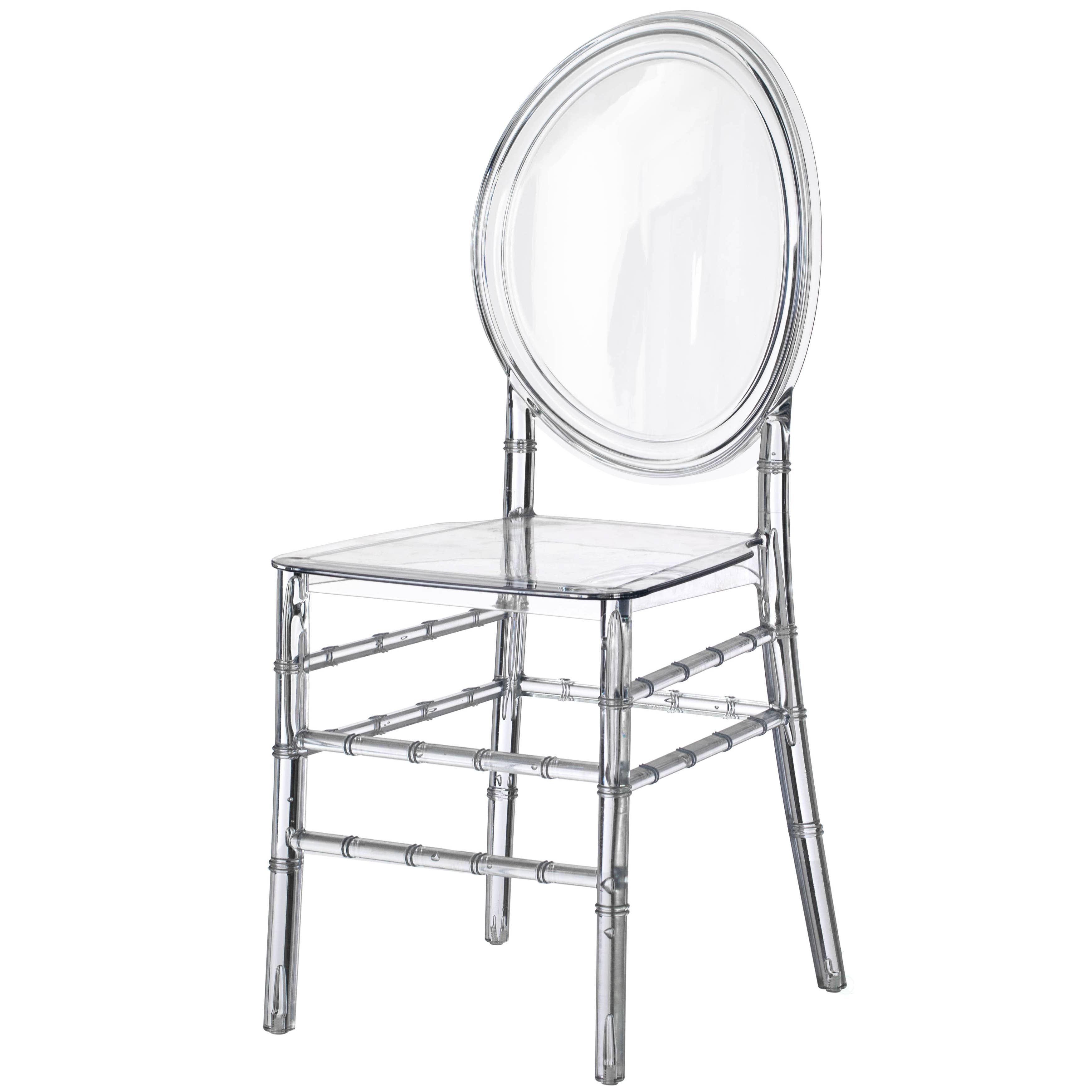 Quickway Imports - Wholesale Chair - Modern Florence Stackable Crystal Ice Chair, Acrylic Seating6