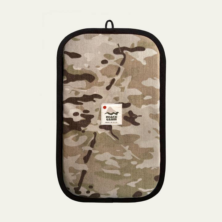 Utility Sit / Kneel Pad - Desert Camo / Olive for wholesale by Peace Cabin