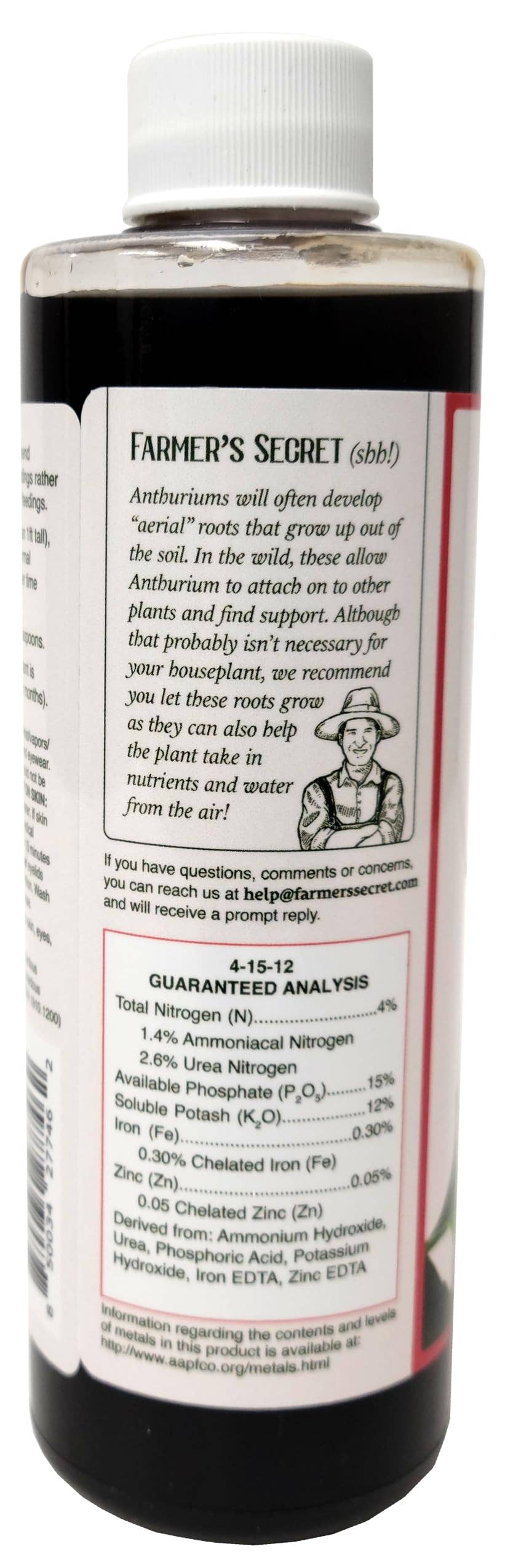 Farmer's Secret - Wholesale Fertilizer - Anthurium Plant Food 8oz2
