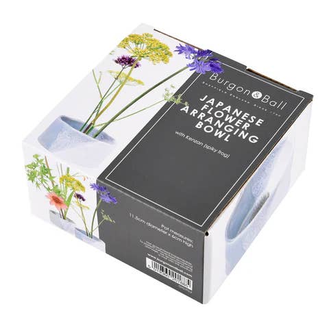 Burgon & Ball - Wholesale Plant Pot - Fuji - Japanese fl. arrranging bowl3