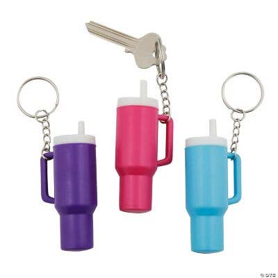 Fun Express - Wholesale Keychain - Kids - TUMBLER KEYCHAINS