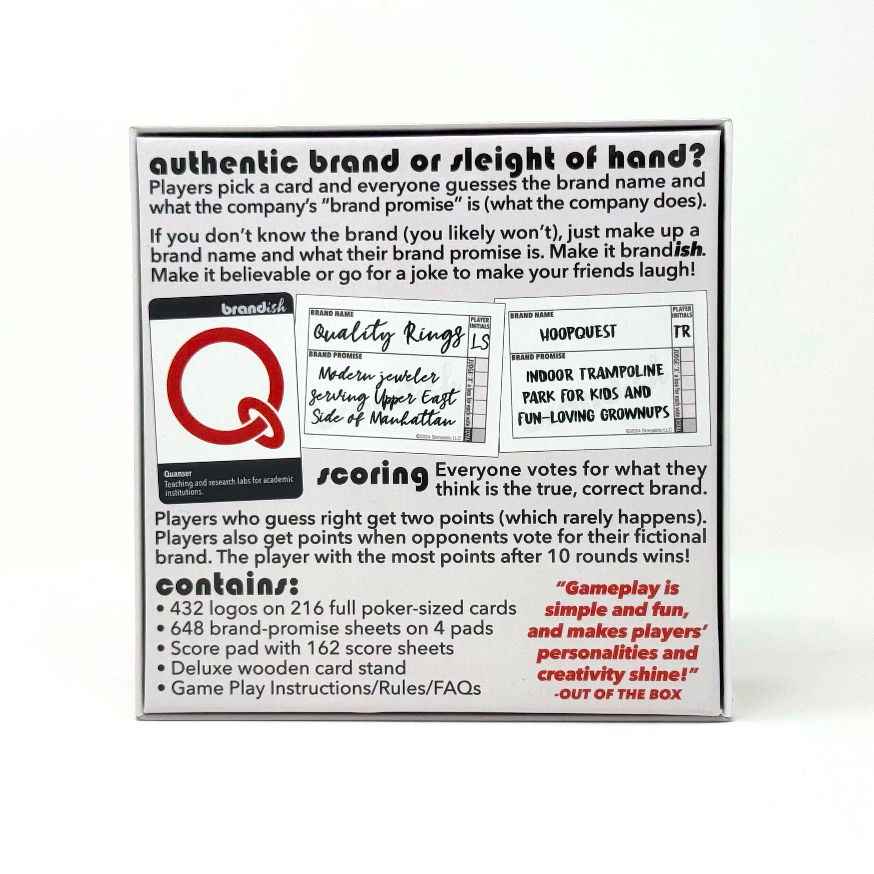 Storyastic - Wholesale Card Game - Brandish: The Fun & Funny Fake Your Friends Game4