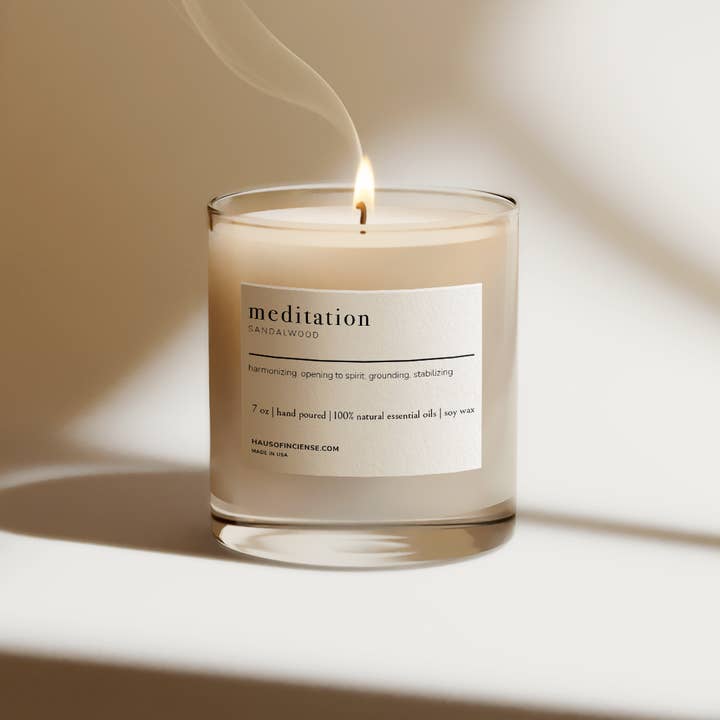 Cleanse Candle - Sandalwood for wholesale by Haus of Incense