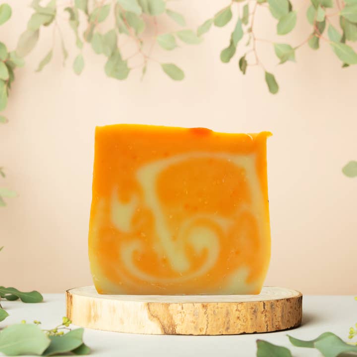 MANGO COCONUT SOAP for wholesale by Kleine Auszeit Manufaktur