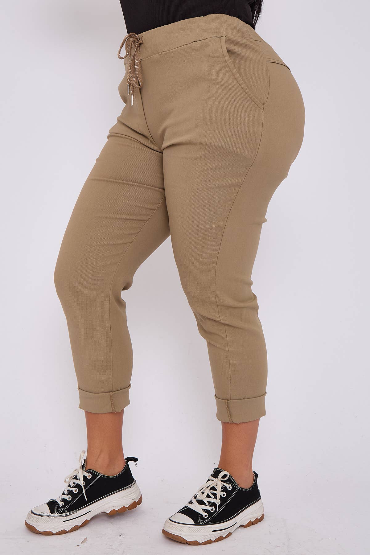 Superbia – Engroshandel Bukser - Dame – Premium bomuldsrige strækbare magiske bukser - Én størrelse UK 10-2014