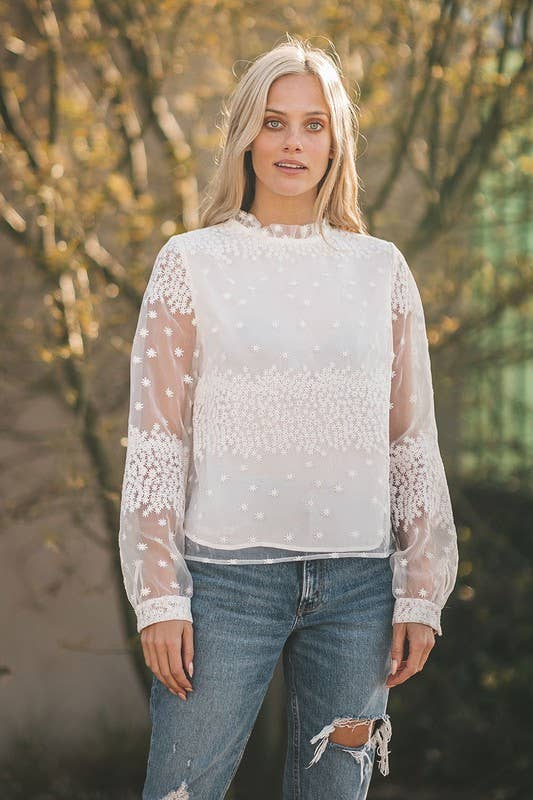 Strut & Bolt - Wholesale Blouse - Women's - Bedelia Lace Blouse9