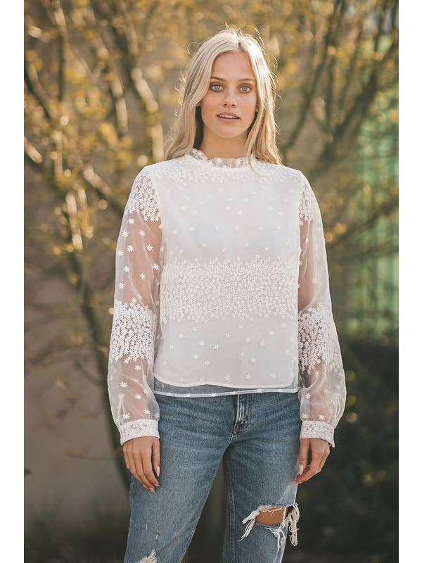 Strut & Bolt - Wholesale Blouse - Women's - Bedelia Lace Blouse9