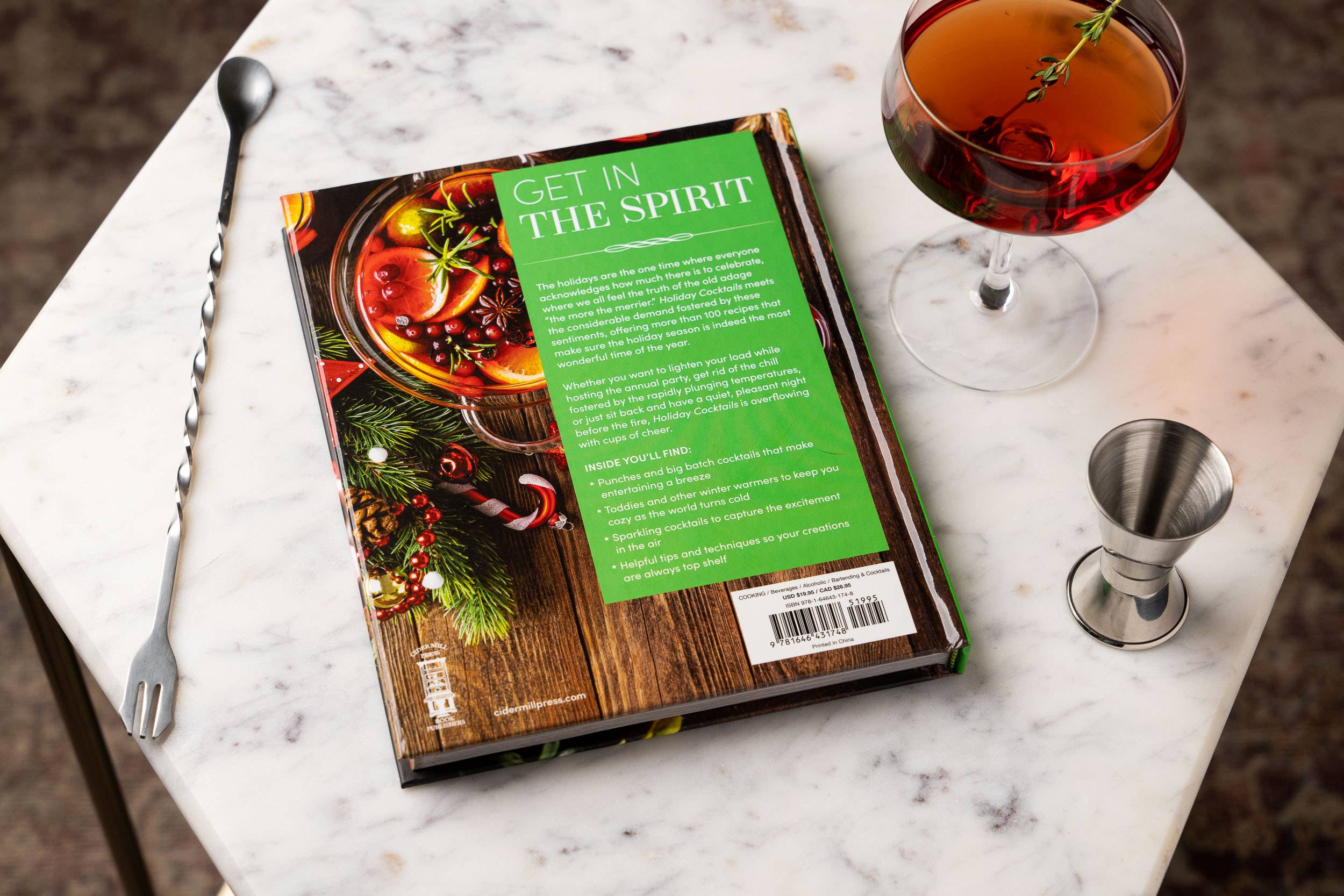 HarperCollins Focus - Wholesale Mixology & Beverage Book - Holiday Cocktails2