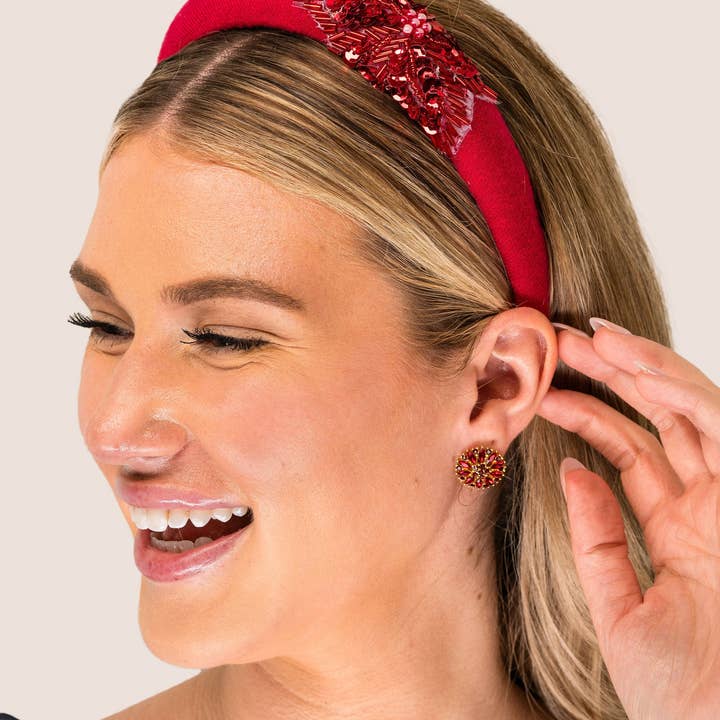 Violet & Brooks - Vente Clous d'oreille - Boucle d'oreille à tige glamour5