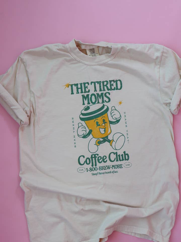 T-shirt Maman Fatiguée Comfort Colors® | T-shirt Drôle pour Femme pour la vente par Little Mama Made It