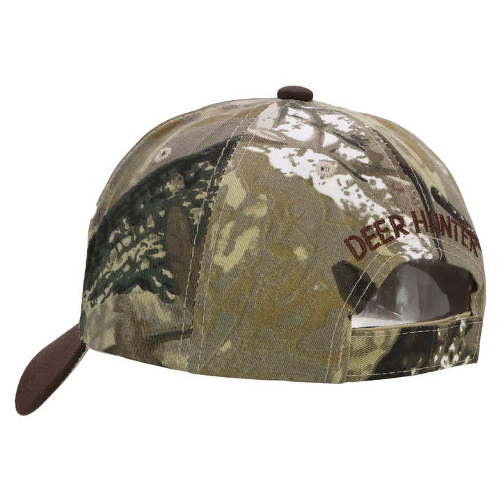 Cap Zone - Wholesale Baseball Cap - Unisex - Deer Hunter Hunt Camo Velcro Back Baseball Cap10