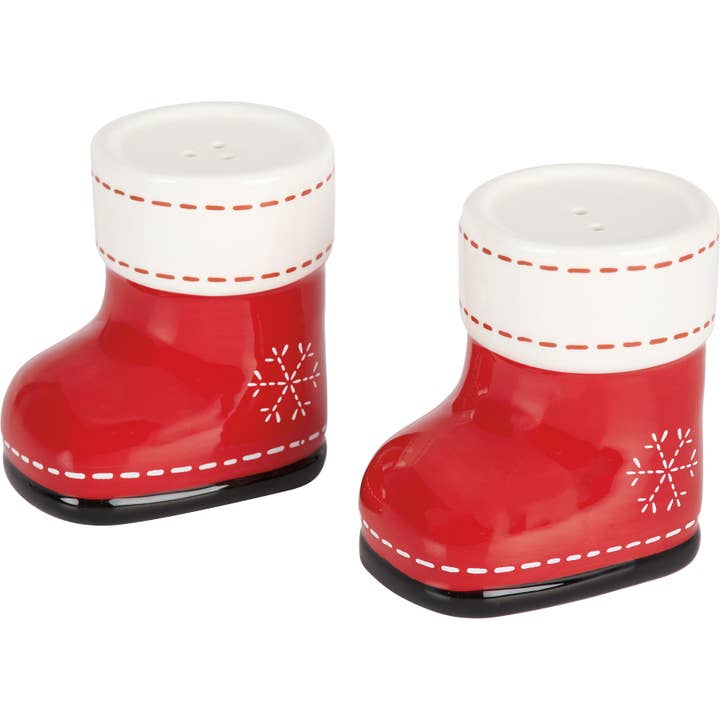 Red Boots Salt and Pepper Shakers for wholesale by Primitives by Kathy