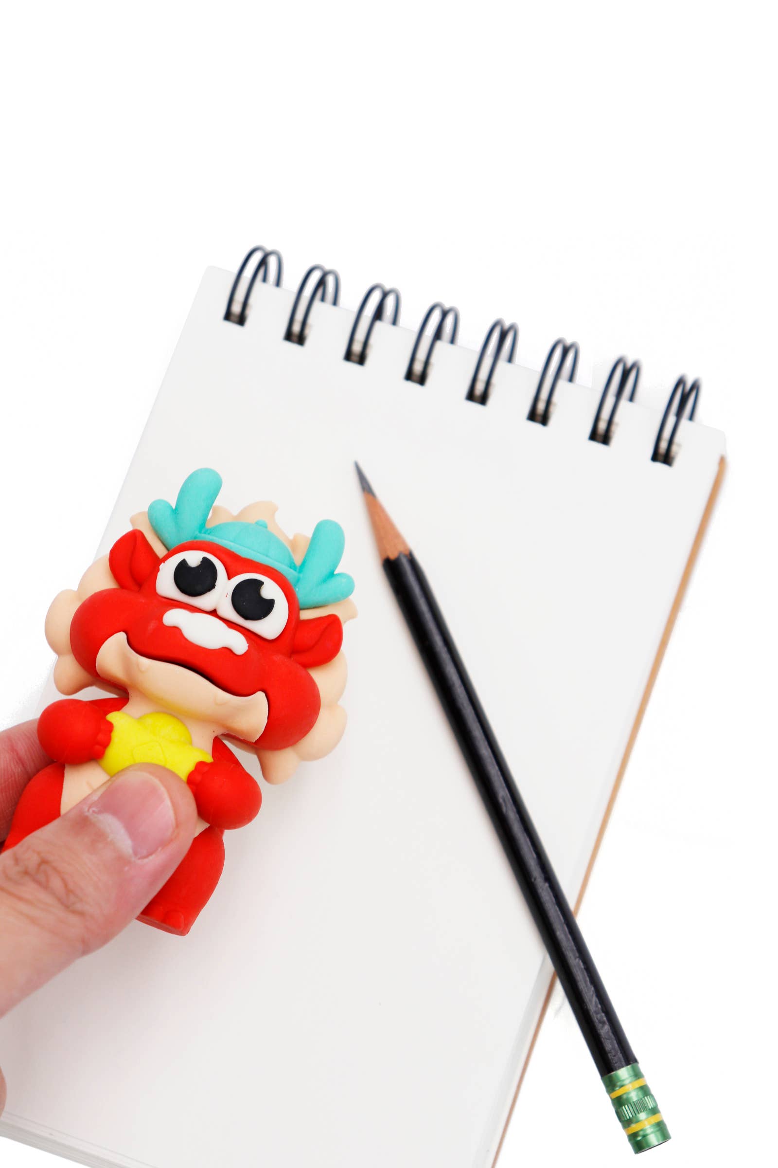 Cap Zone - Wholesale Eraser - Kids - New Year Red Zodiac Dragon 3D TPR Eraser4