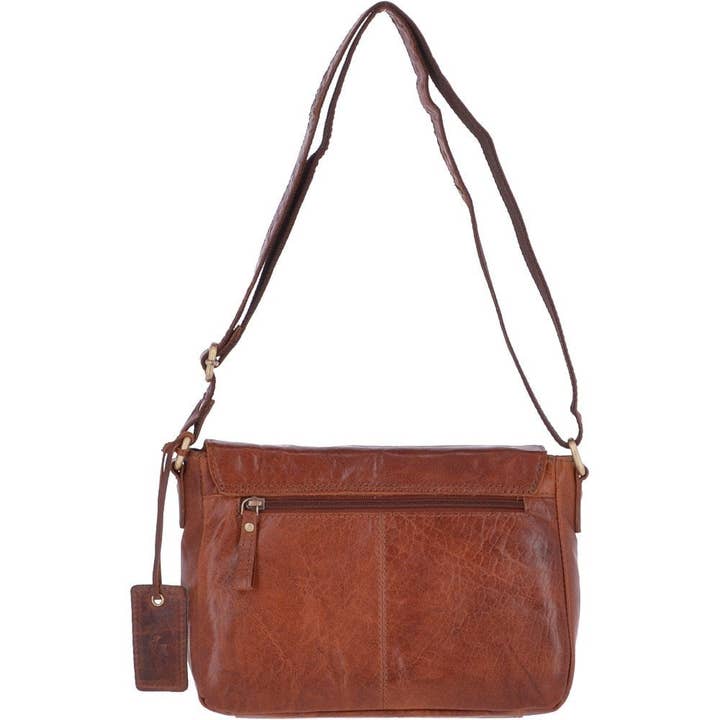 Ashwood - Wholesale Crossbodytas - Dames - Ashwood Vintage lederen schoudertas met crossbody: G22