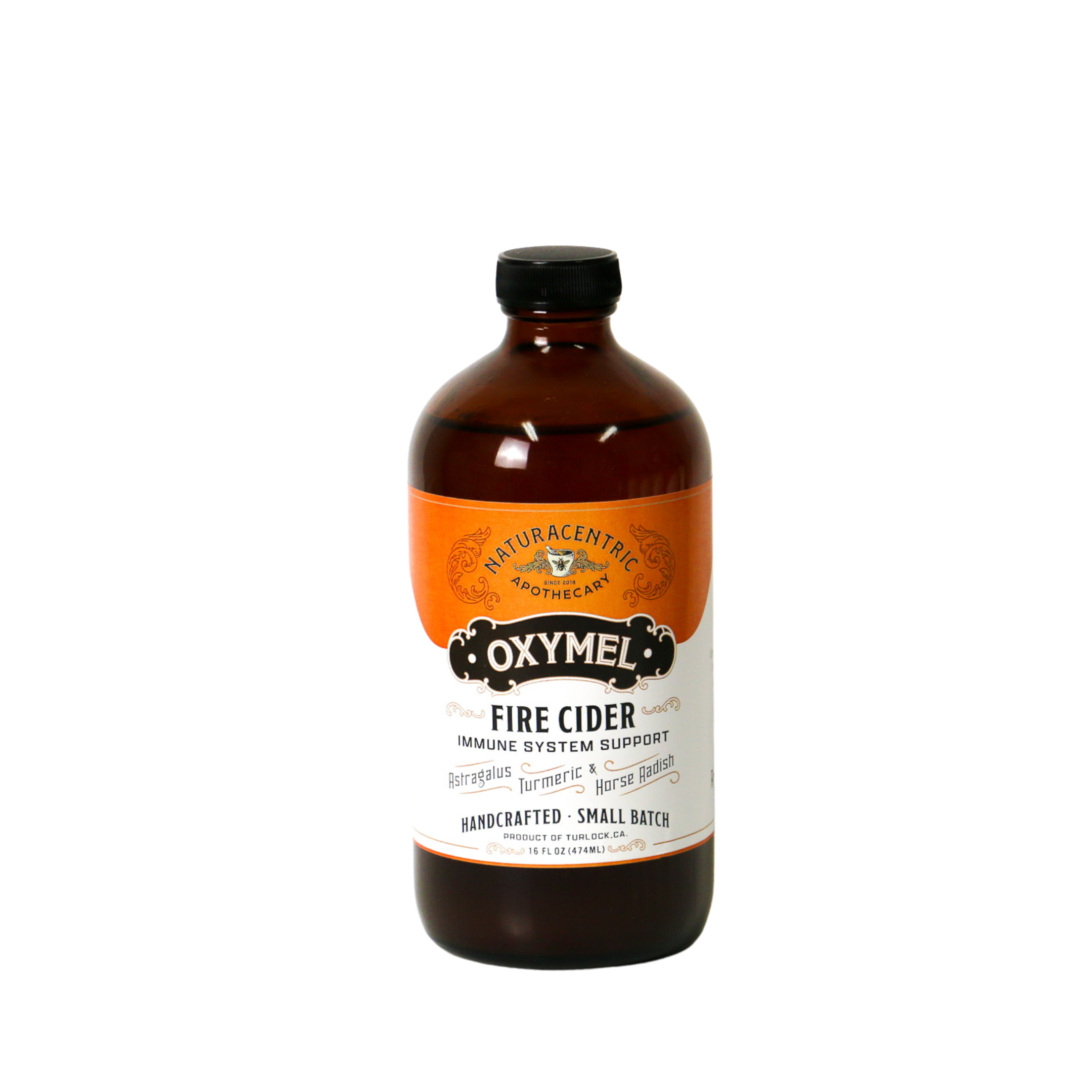Naturacentric - Vente Supplément oral/vitamine - Oxymel Fire Cider artisanal en petite quantité1