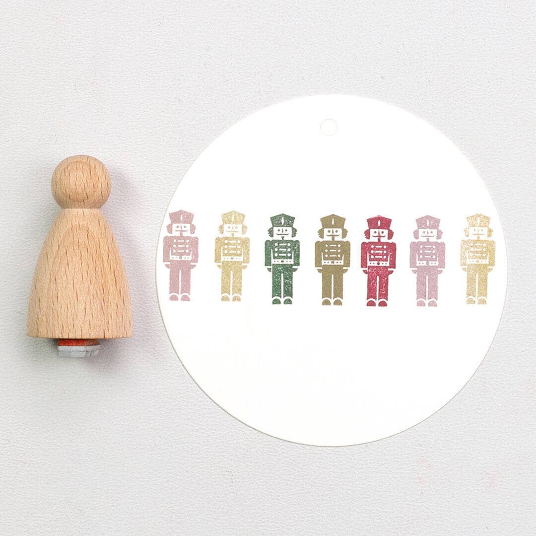 Perlenfischer – Carimbo de borracha/decorativo por atacado – 12x Carimbo | Quebra-nozes pequeno0