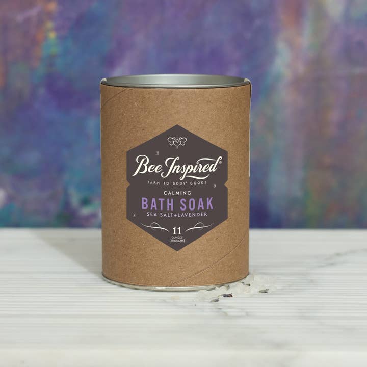Bee Inspired - Wholesale Bath Soak/Milk - Mineral Rich Bath Soak | 11oz Hand-Blended Bath Salts1