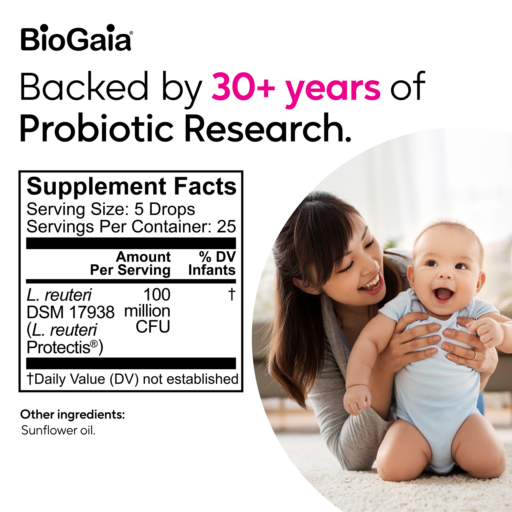 BioGaia USA - Wholesale Oral Supplement/Vitamin - BioGaia Protectis BABY drops 5mL8