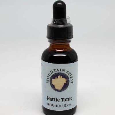 Nettle Tonic Tincture for wholesale by Mountain Spirit Herbals LLC.