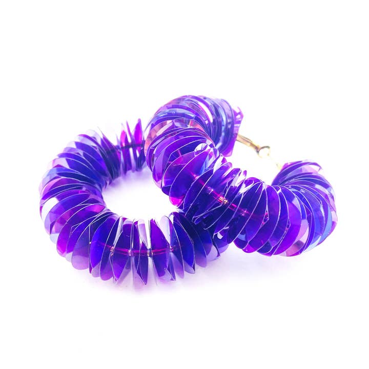 rosie + belle - Wholesale Hoop Earrings - Sparkle and Shine Earrings6