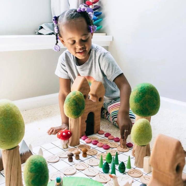 Tree Fort Toys - Wholesale Wood Toy - Kids - Coding Set (Large 2")1