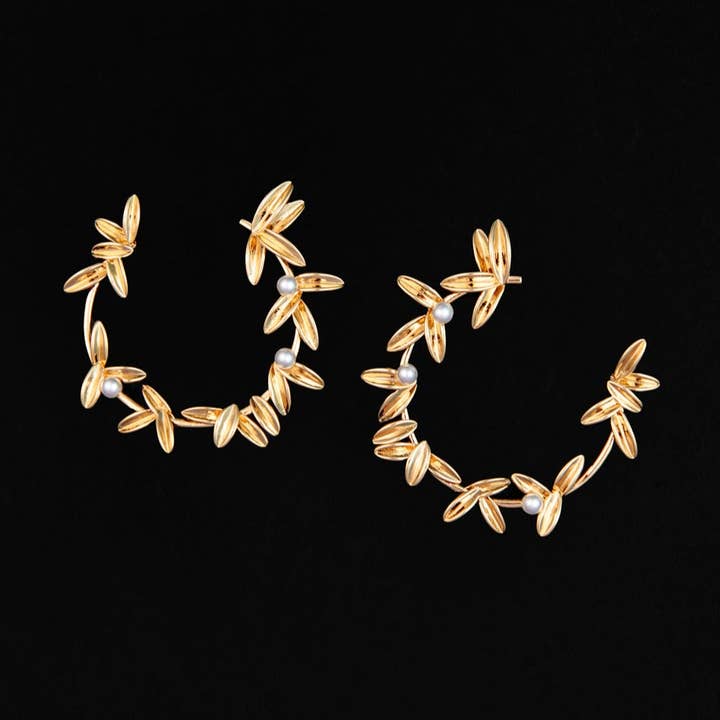 Laurel Earrings for wholesale by Steward & James