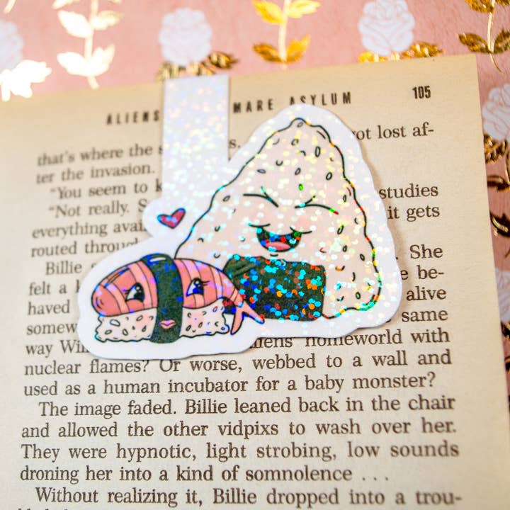 Sushi Love Magnetic Bookmark | Page Saver | Bookmark for wholesale by Eerie Cat