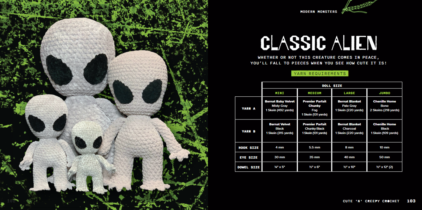 Topix Media Lab - Wholesale Crafts, Hobbies & DIY - Cute 'N' Creepy Crochet 3