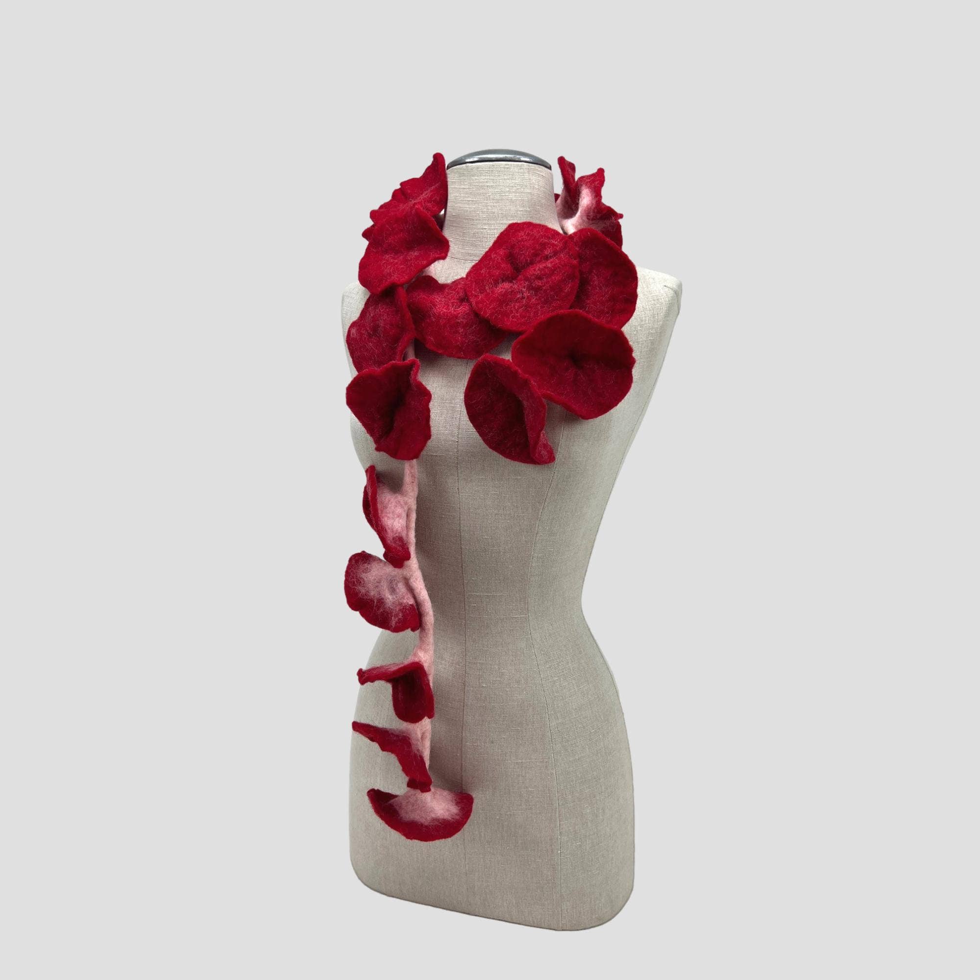 Feltiful - Wholesale Scarf - Women's - 20 Flowers Scarf, Flowers Garland or Wall Hanging17