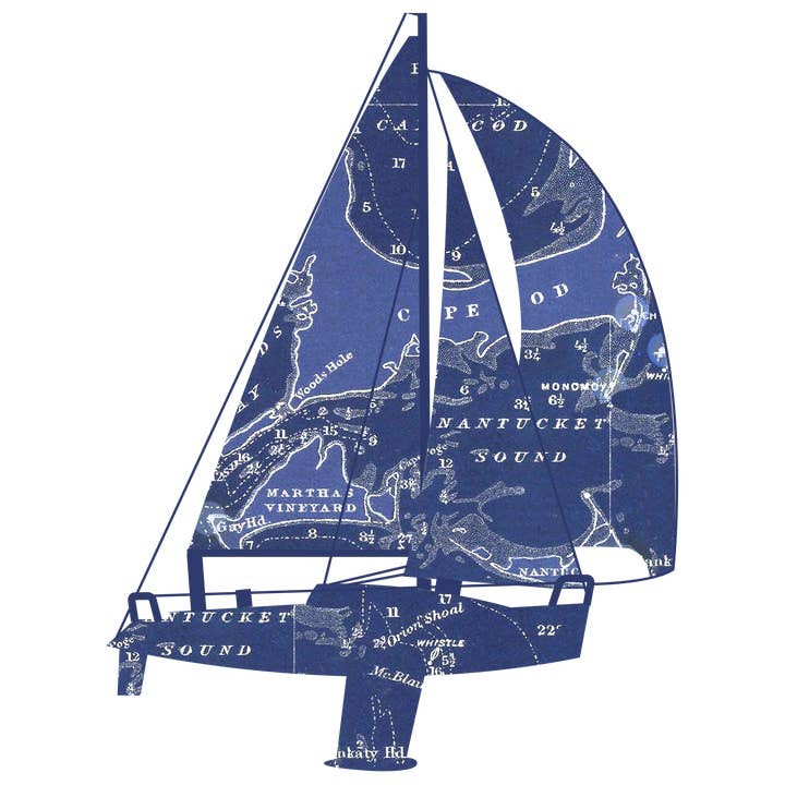 Ox Bow Decor - Vendita all'ingrosso Zaino - Unisex - Nautica/Cape Cod and Islands Yacht II/Zaino blu1