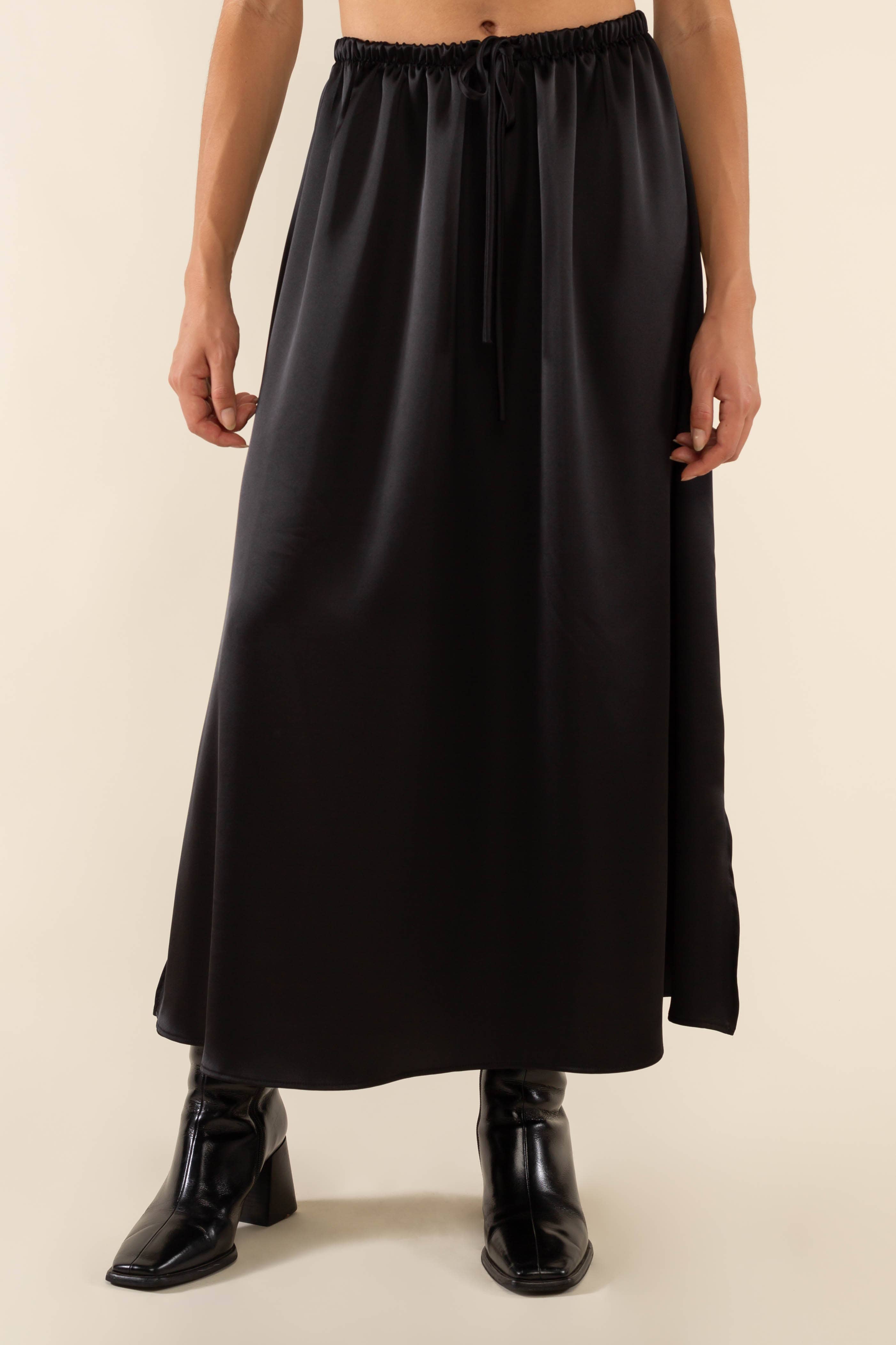 NLT - Wholesale Skirt - Women's - Brent Satin Skirt1