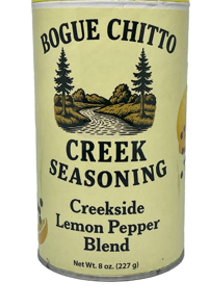 Creekside Lemon Pepper for wholesale by Bogue Chitto Creek Seasoning